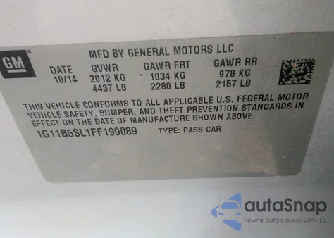 1G11B5SL1FF199089